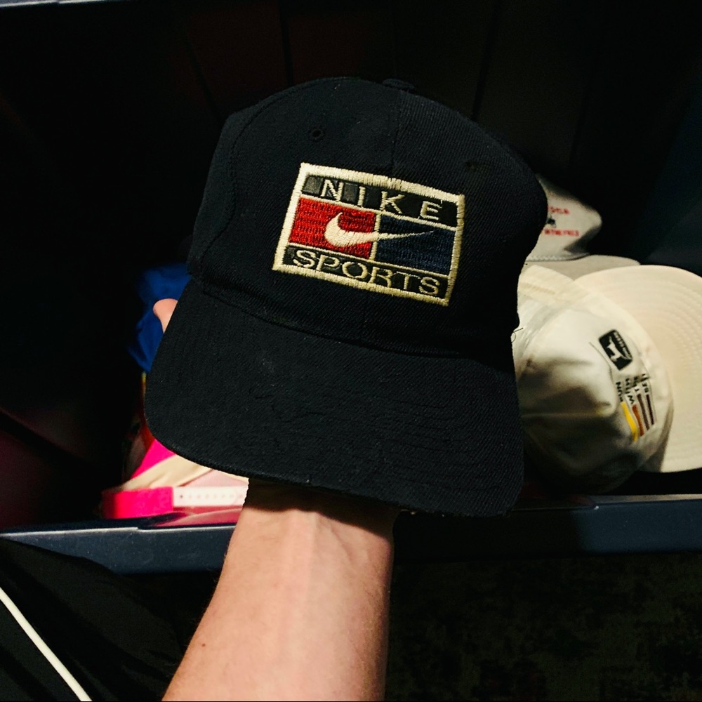 Vintage 90s nike air snapback hat